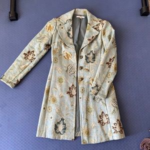 Cabi Embroidered Coat